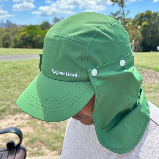 Green Adult Legionnaires Flap Hat *NEW*