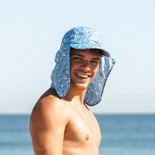 Iconic Adult Legionnaires Flap Hat - Flapper Head